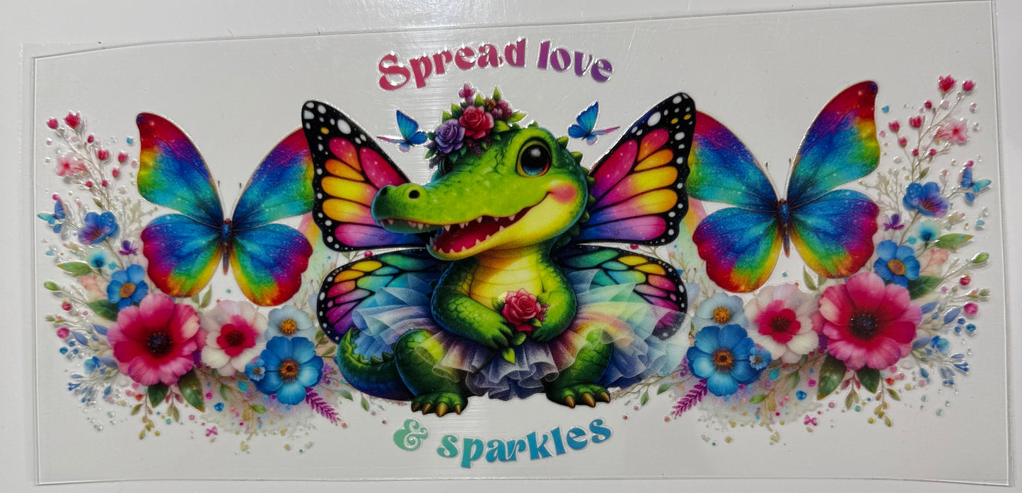 Krokodile Spread love