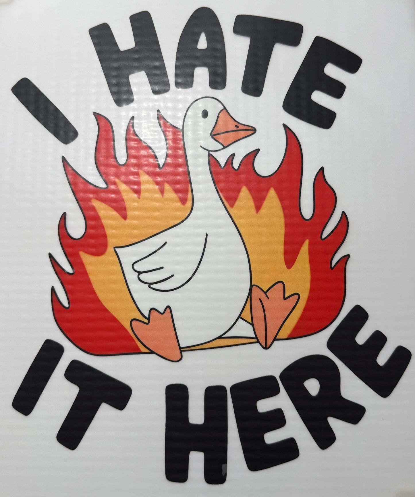 Textil - Sticker I hate it here