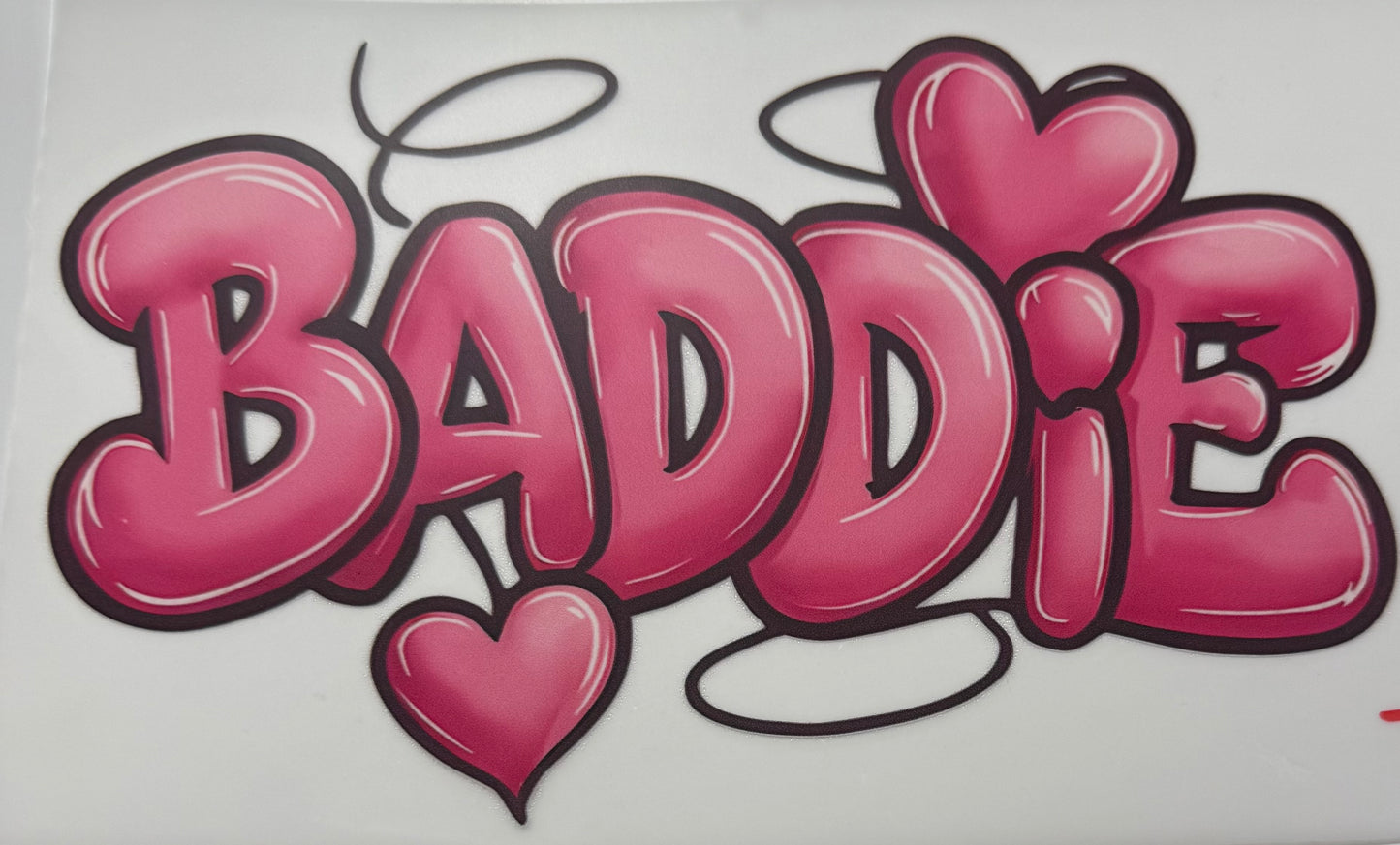 Textil Sticker- baddie