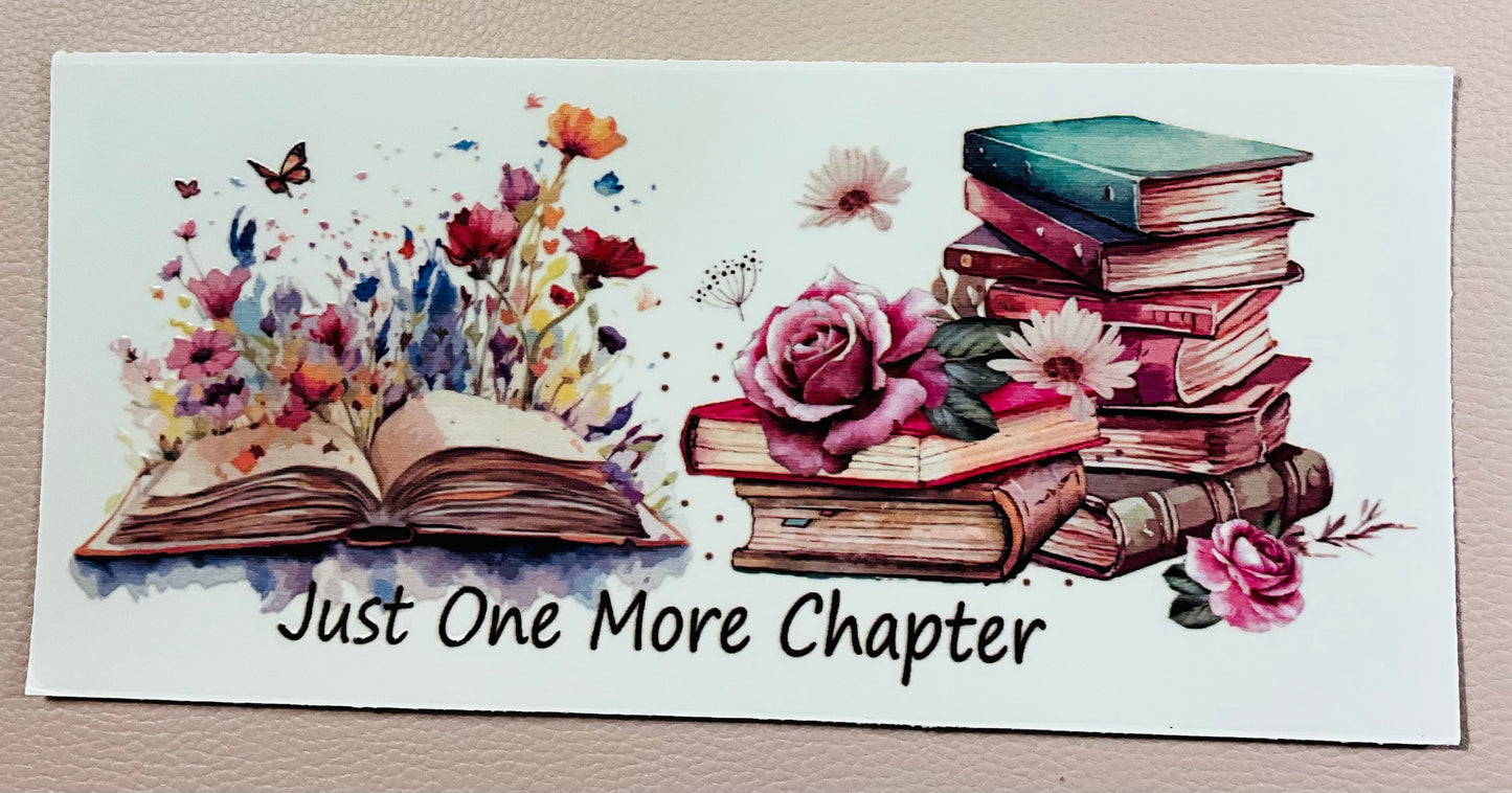 Just one …
