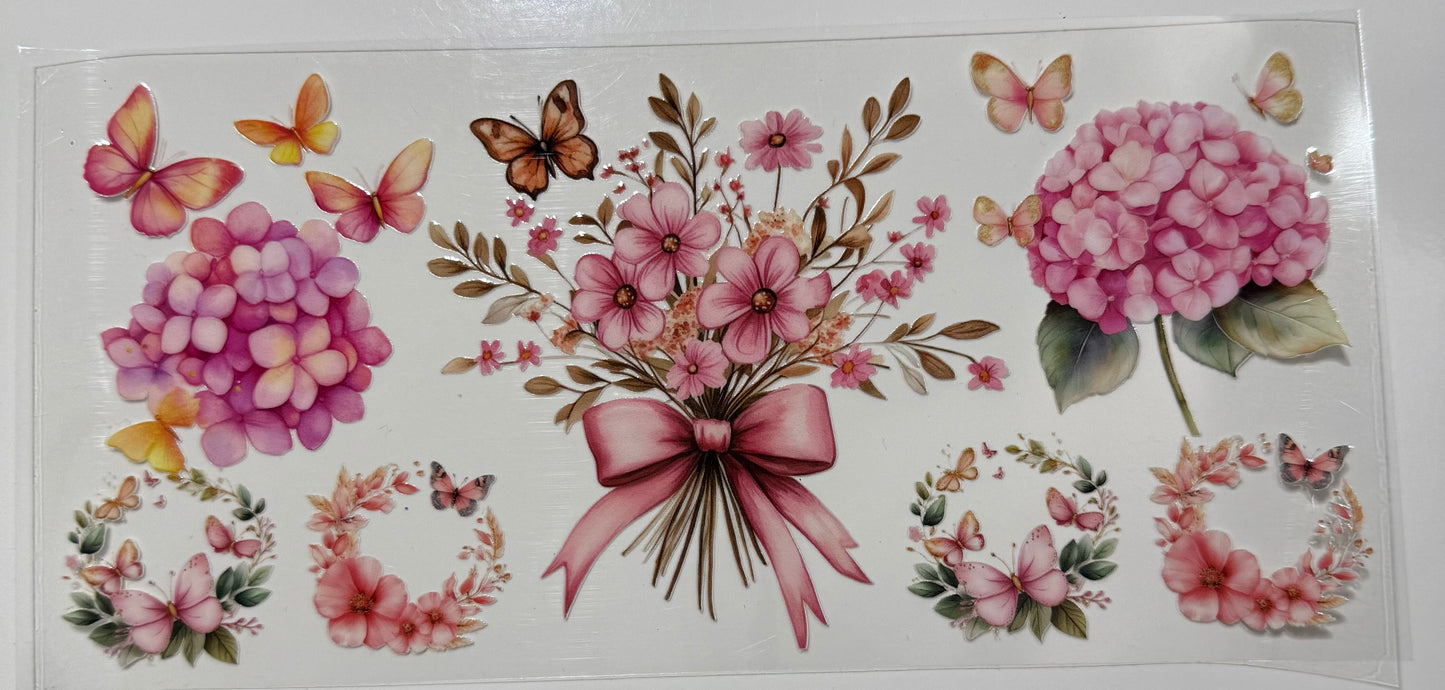 Schmetterlinge und Blumen 2