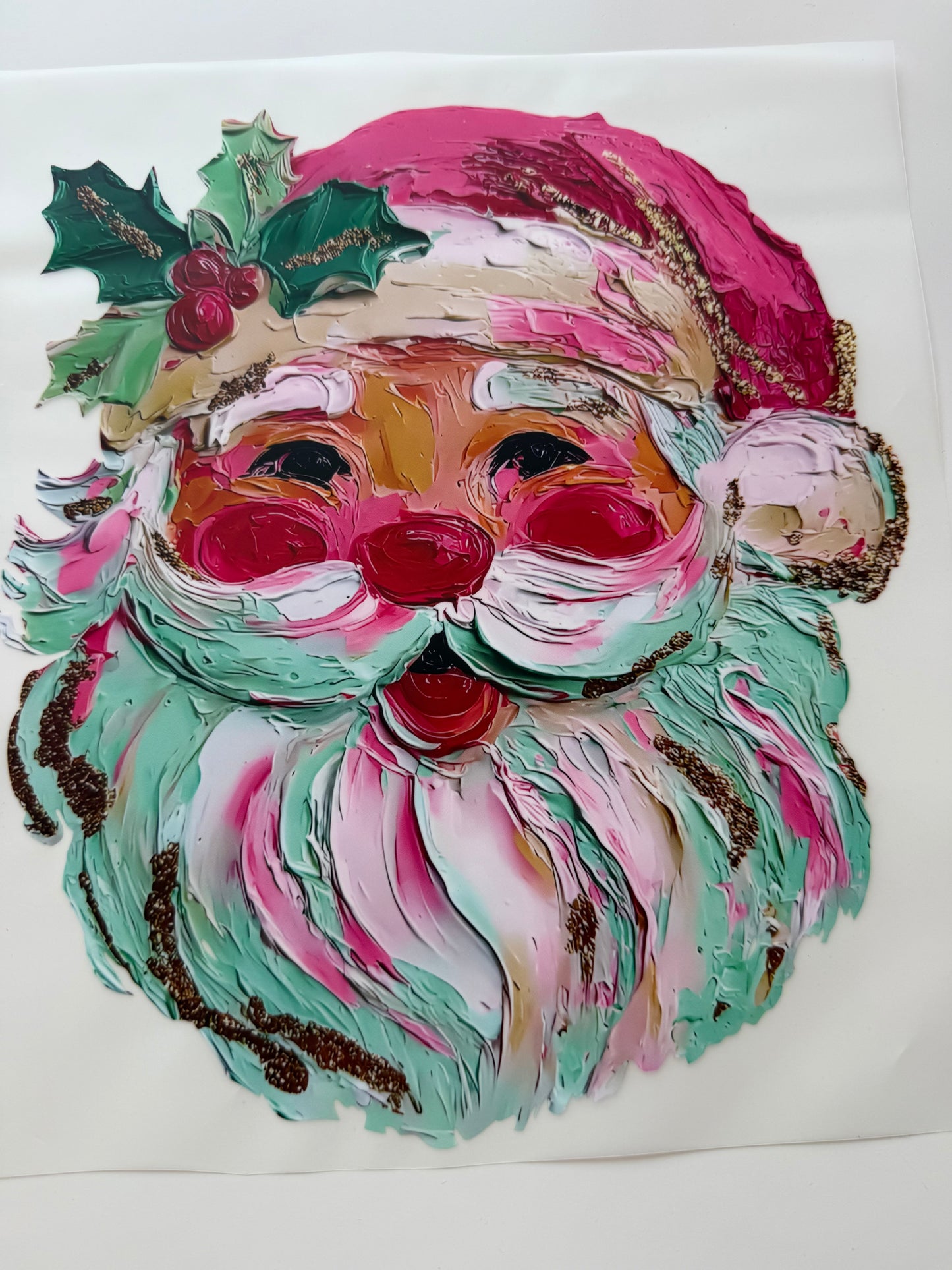 Textil-Sticker Weihnachtsmann