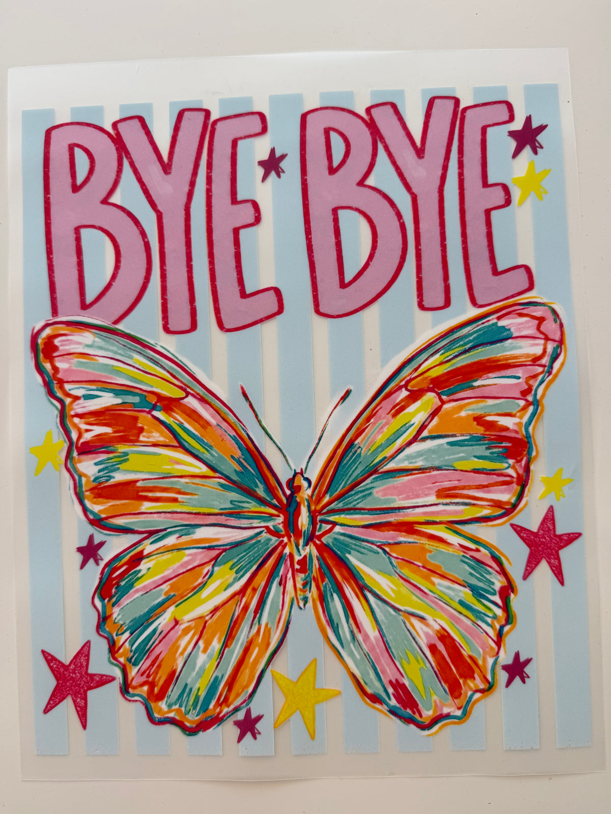 Butterflie bye bye
