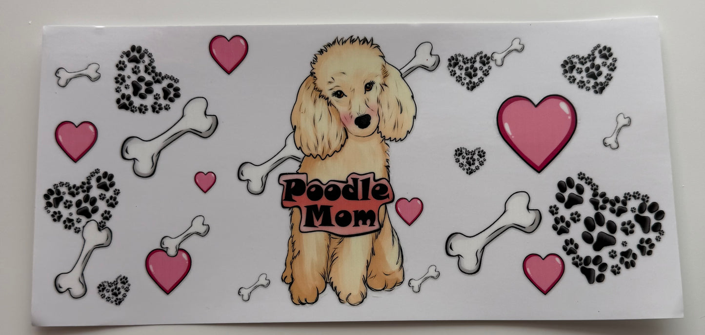 Hunde Mom Poodle
