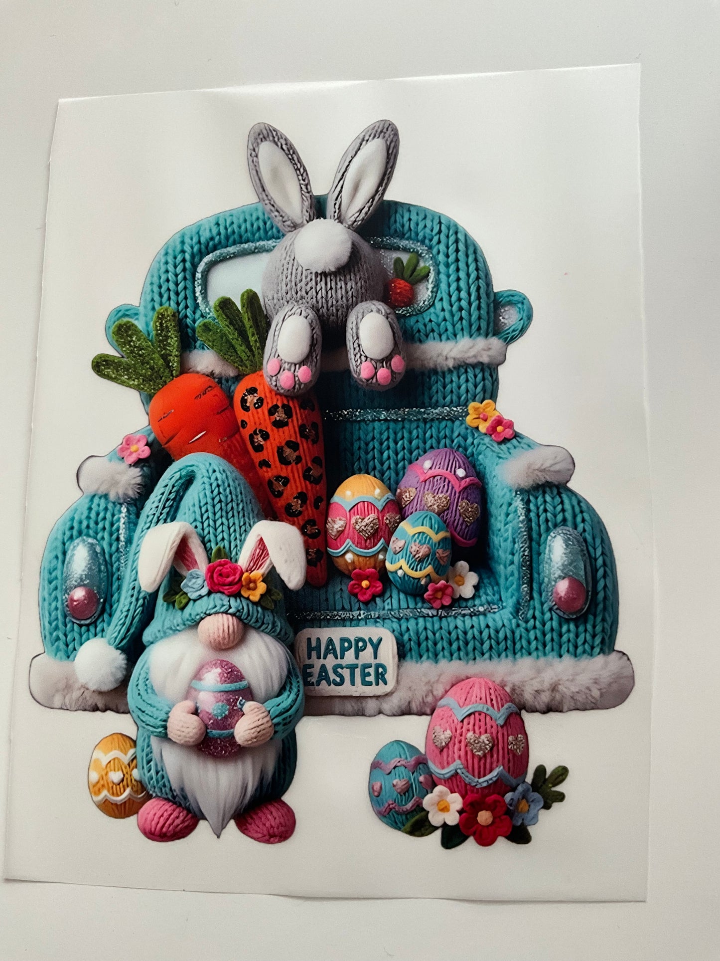 Textil Sticker S- Happy Easter
