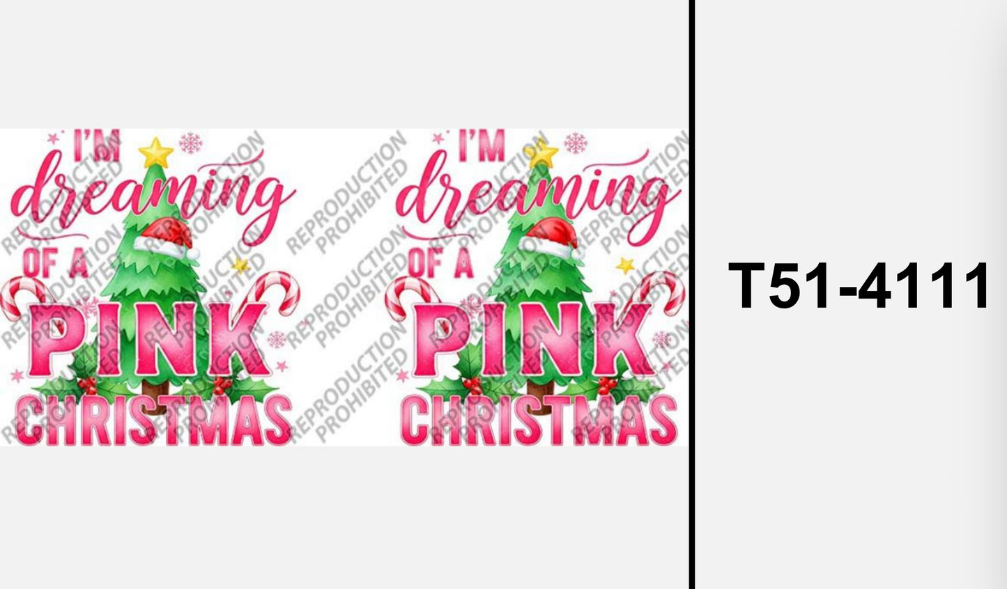 Im dreaming of a pink Christmas