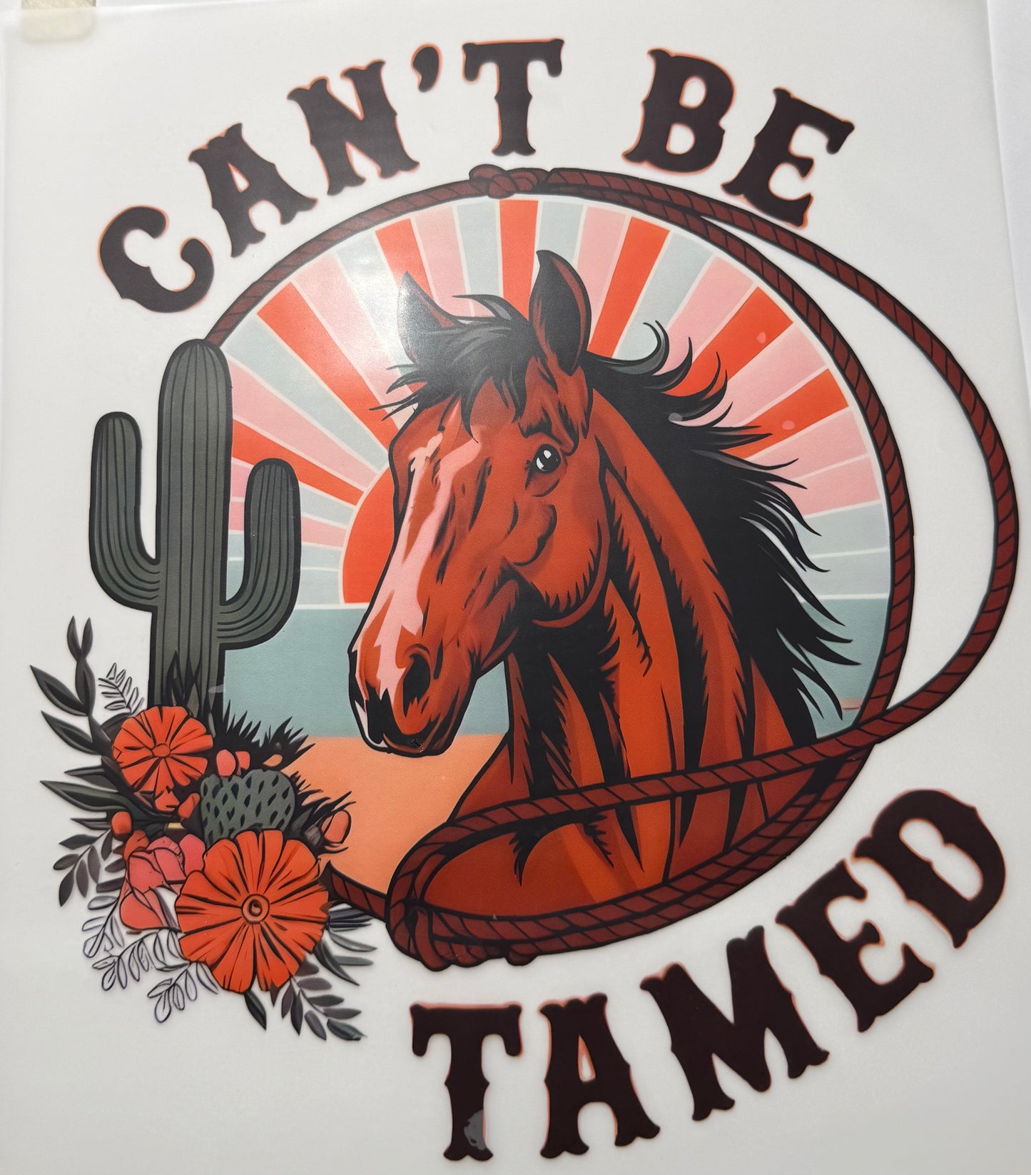 Textil-Sticker can’t be tamed