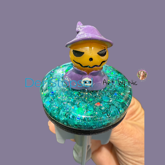 Der Stöpsel â Art by Nic | Halloween Edition âPumpkin Wizardâ