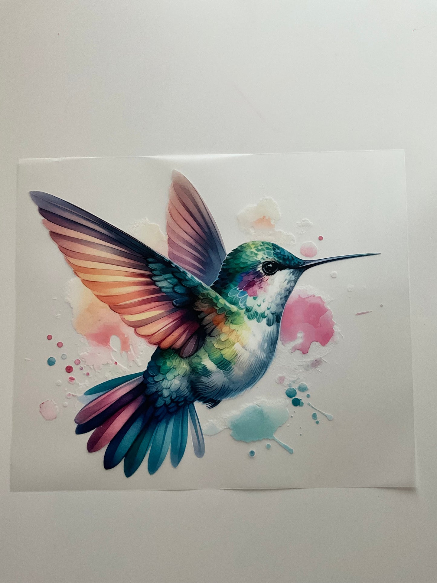 Textil Sticker- Kolibri