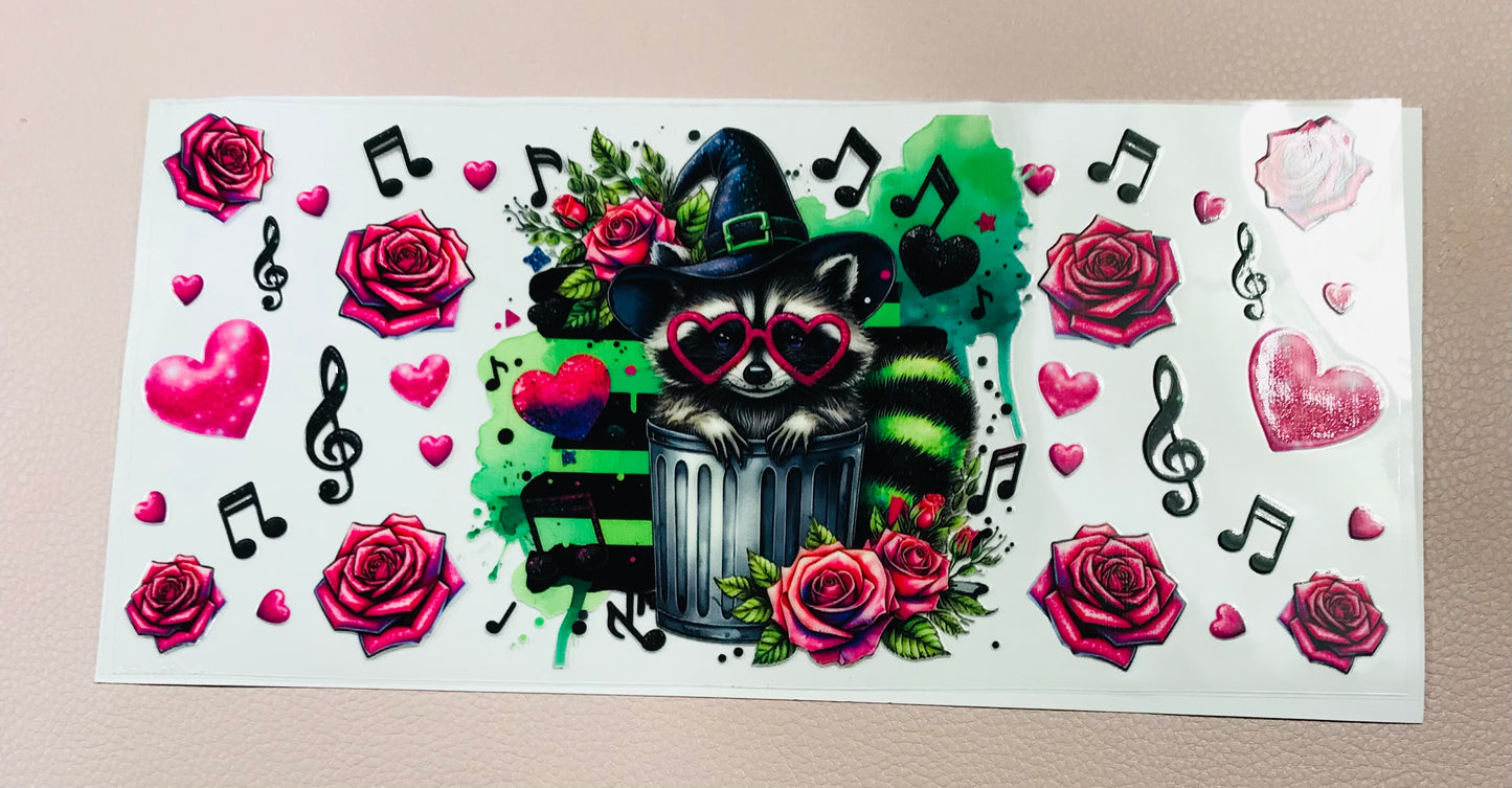 Waschbär mit Hut