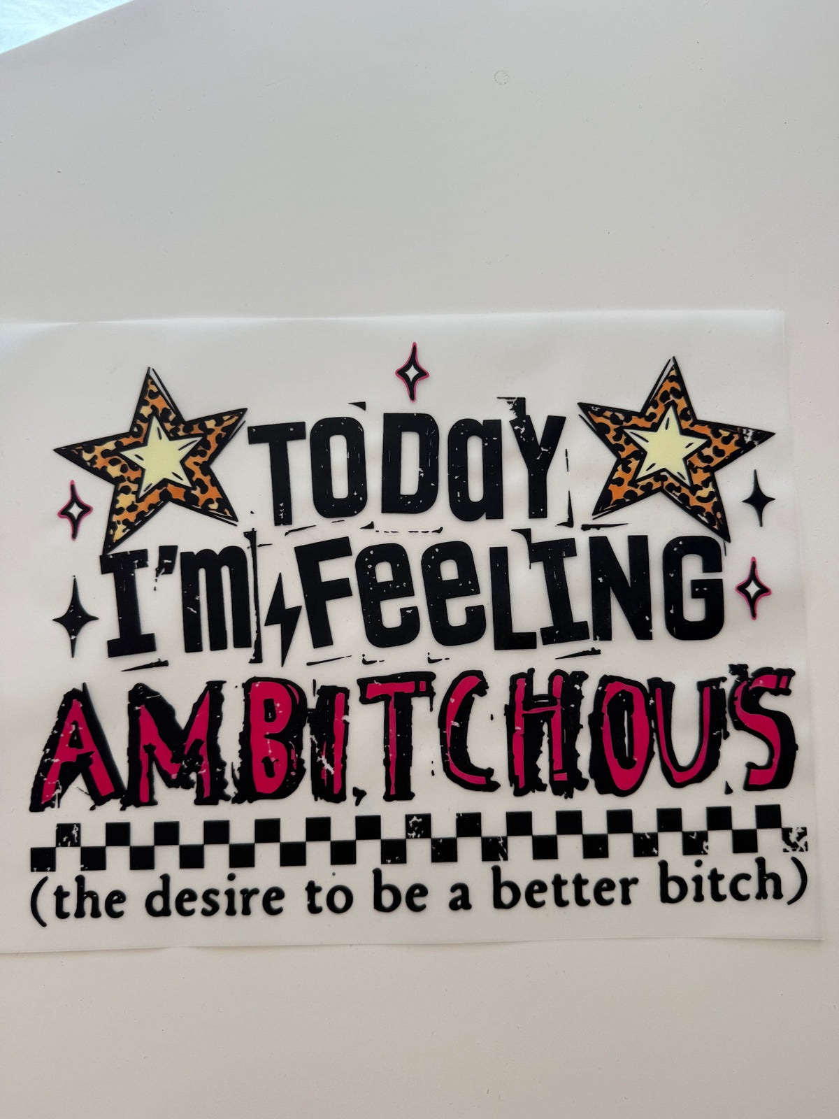 Today I’m feeling …