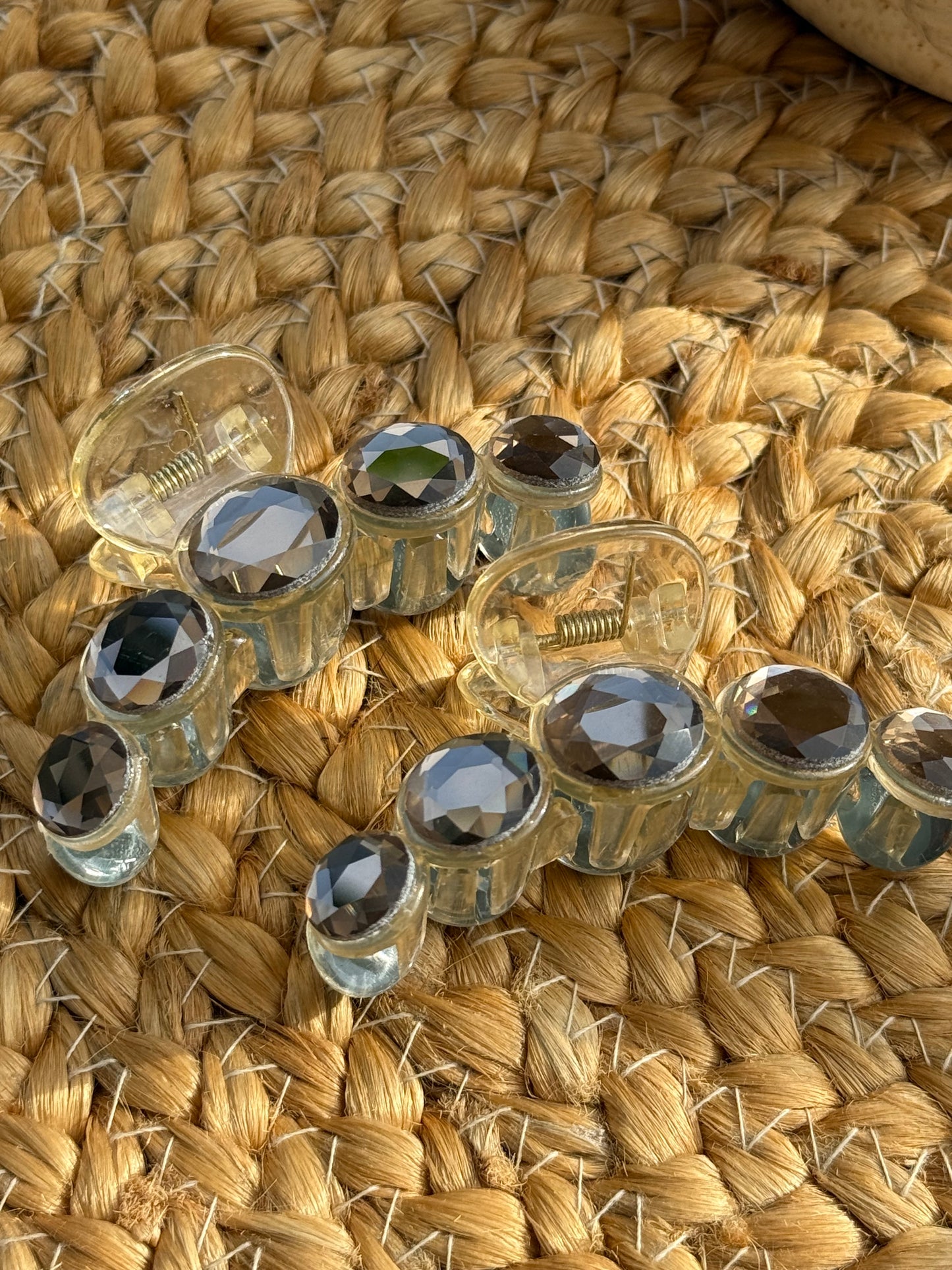 đ Glanzvolle Kleine-Haarklammer mit Kristall-Optik â 2 Varianten