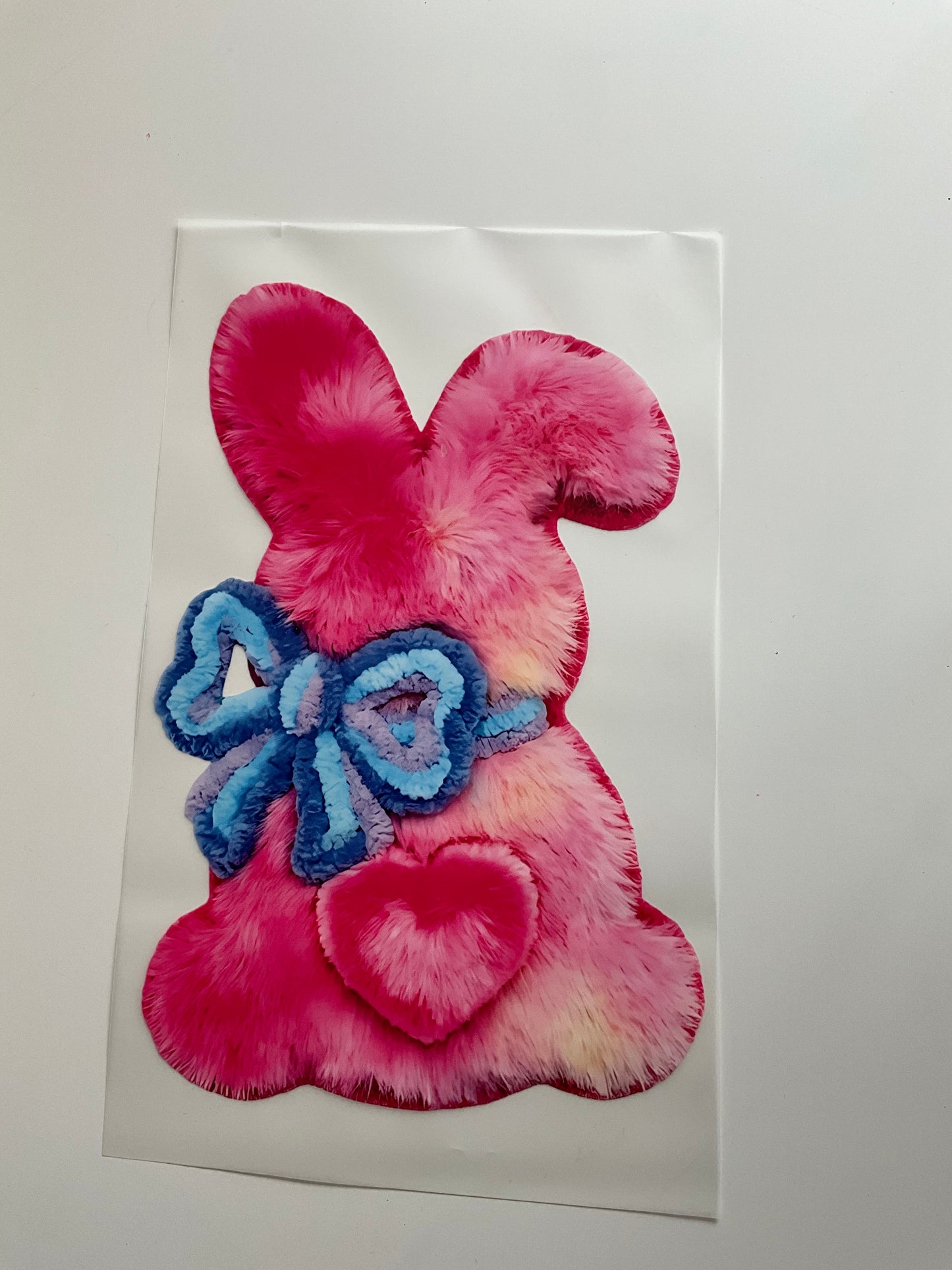 Textil Sticker- Bunny pink