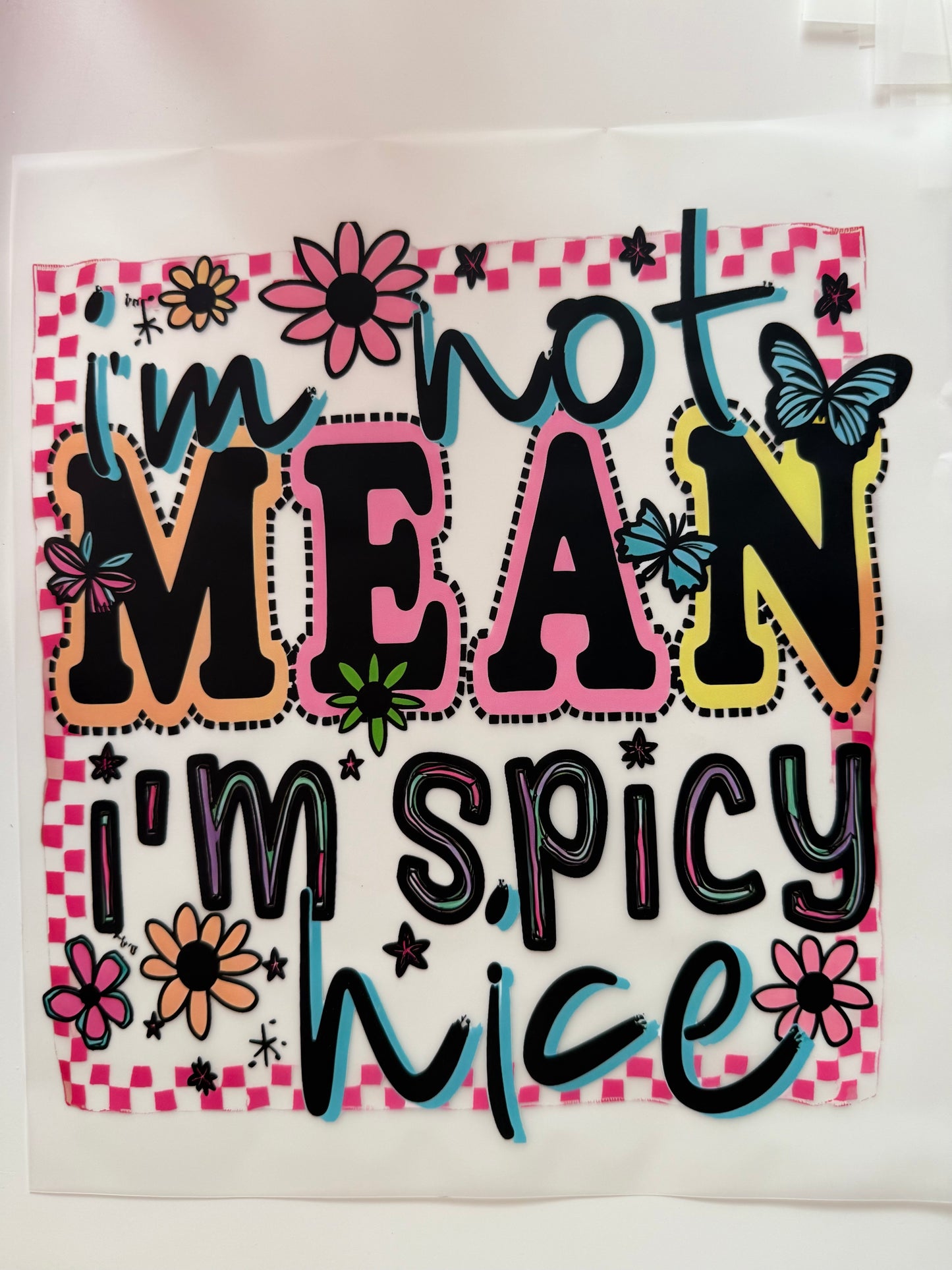 Hot mean spicy …