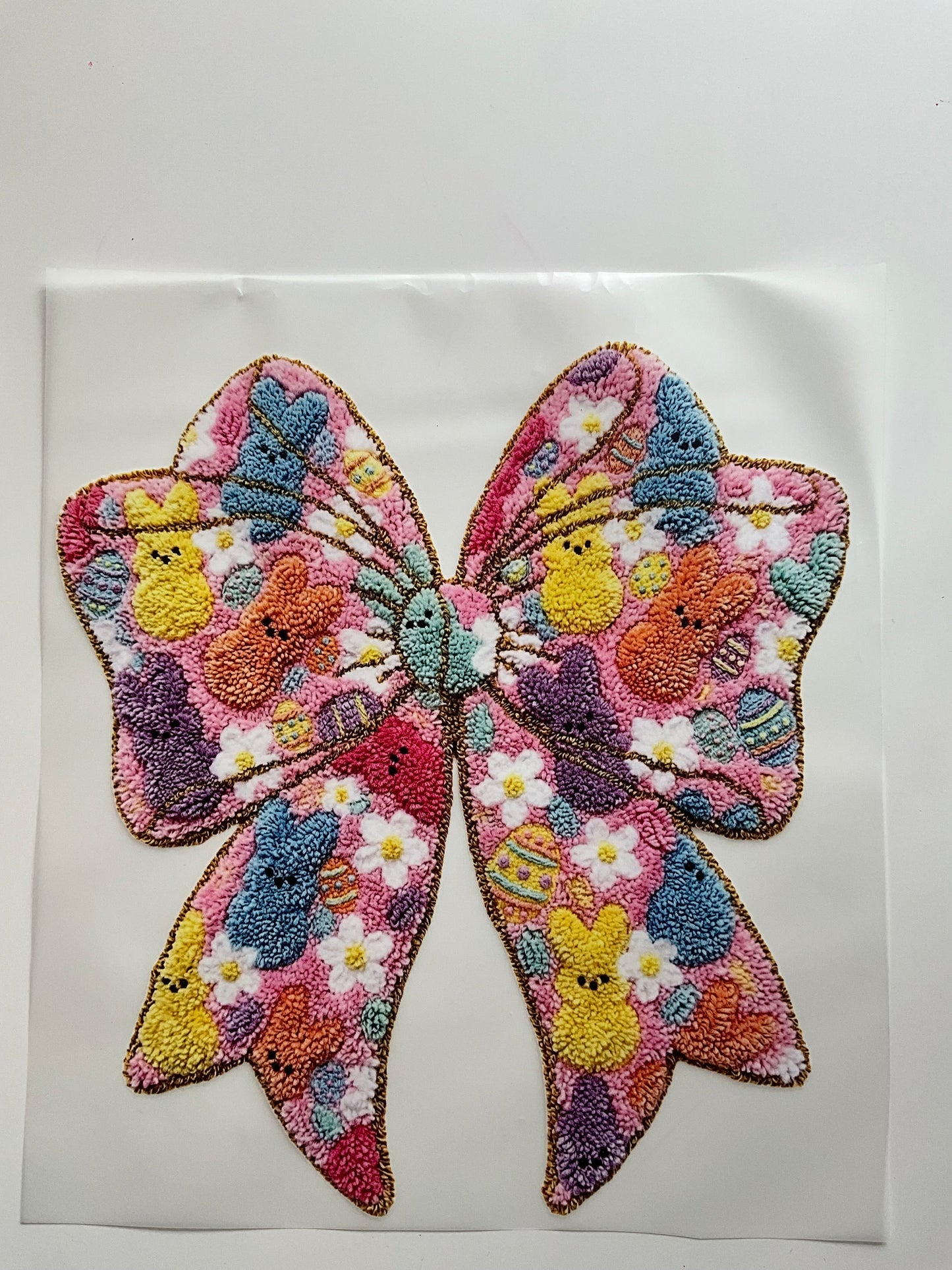 Textil Sticker- schleife Bunny