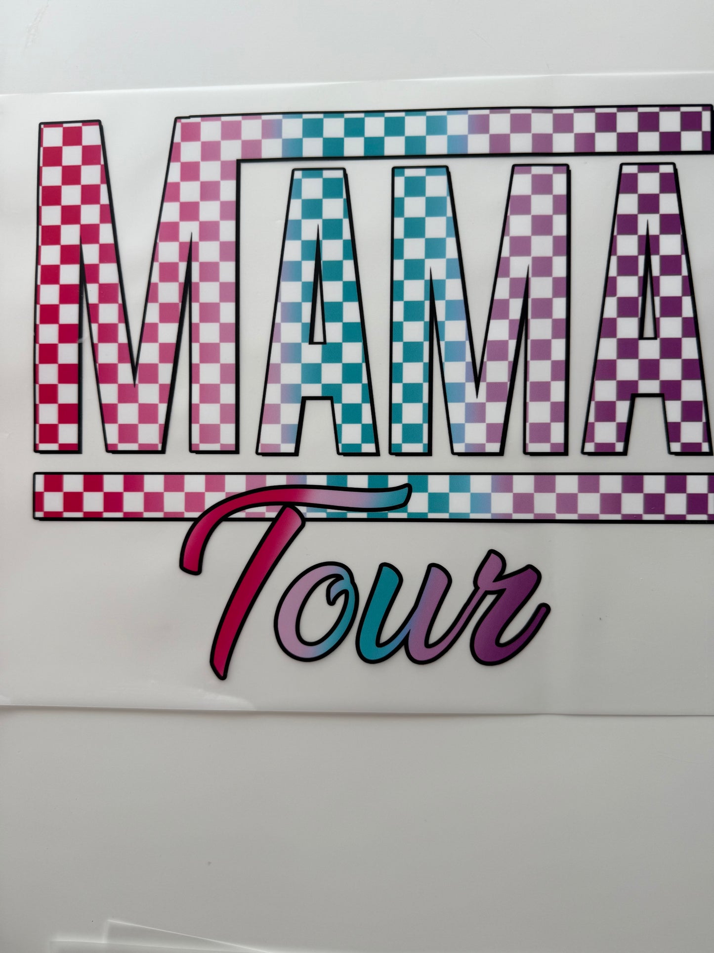 Textil-Sticke Mama Tour