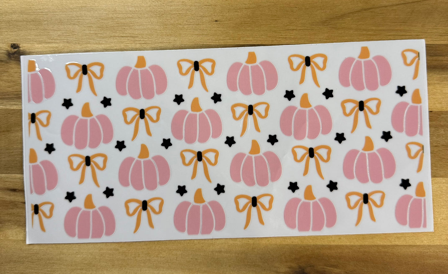 Pumpkin and ribbons