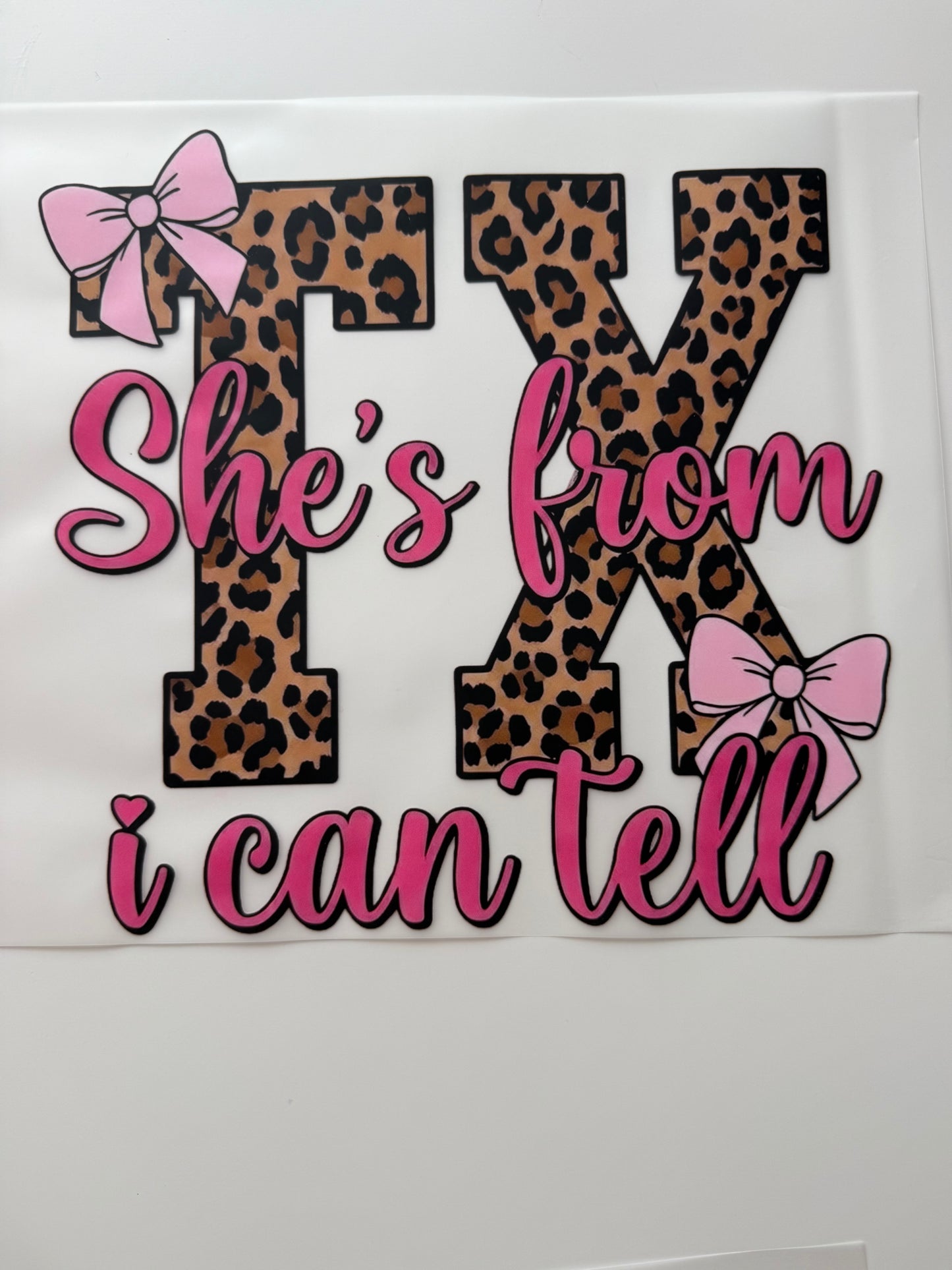 She’s from Texas i can tell