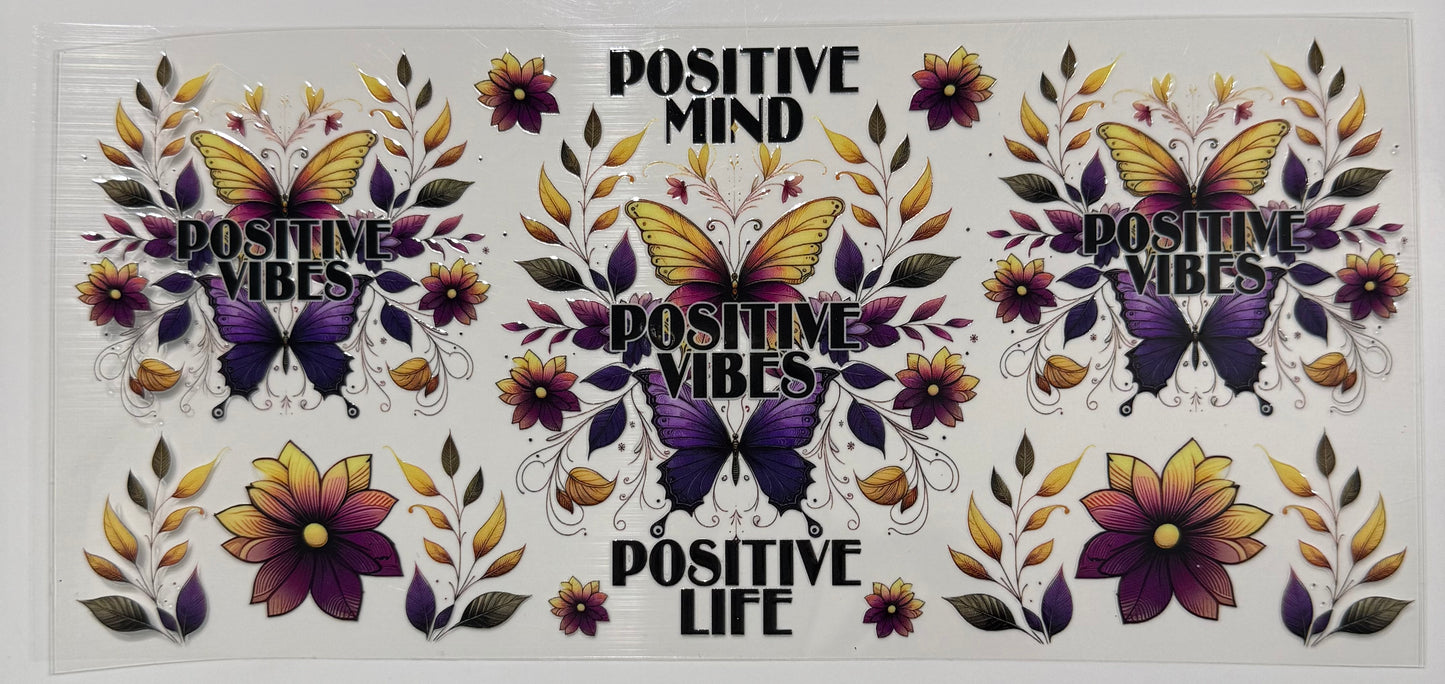 Butterflies positive vibes