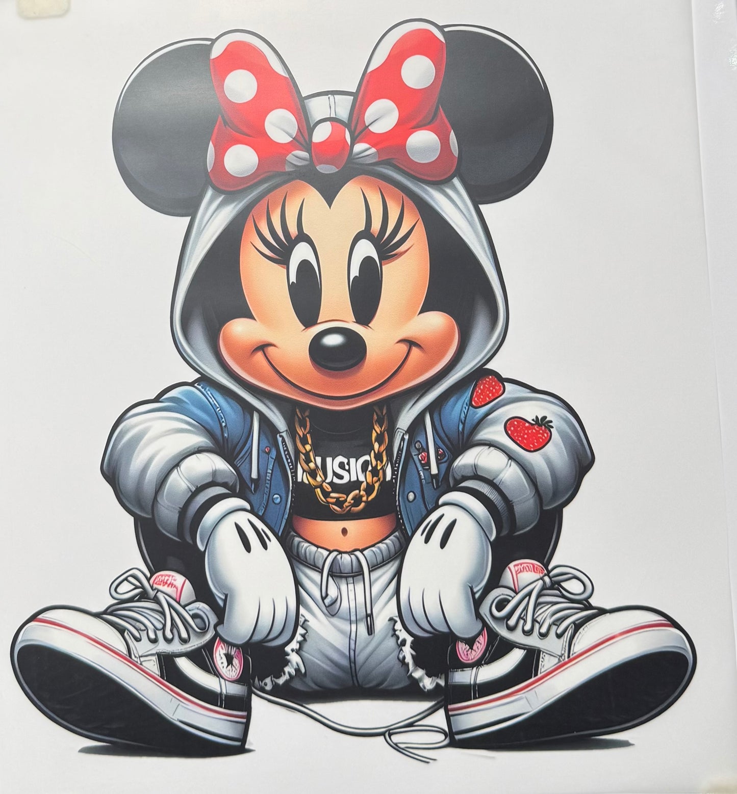 Textil-Sticker Maus