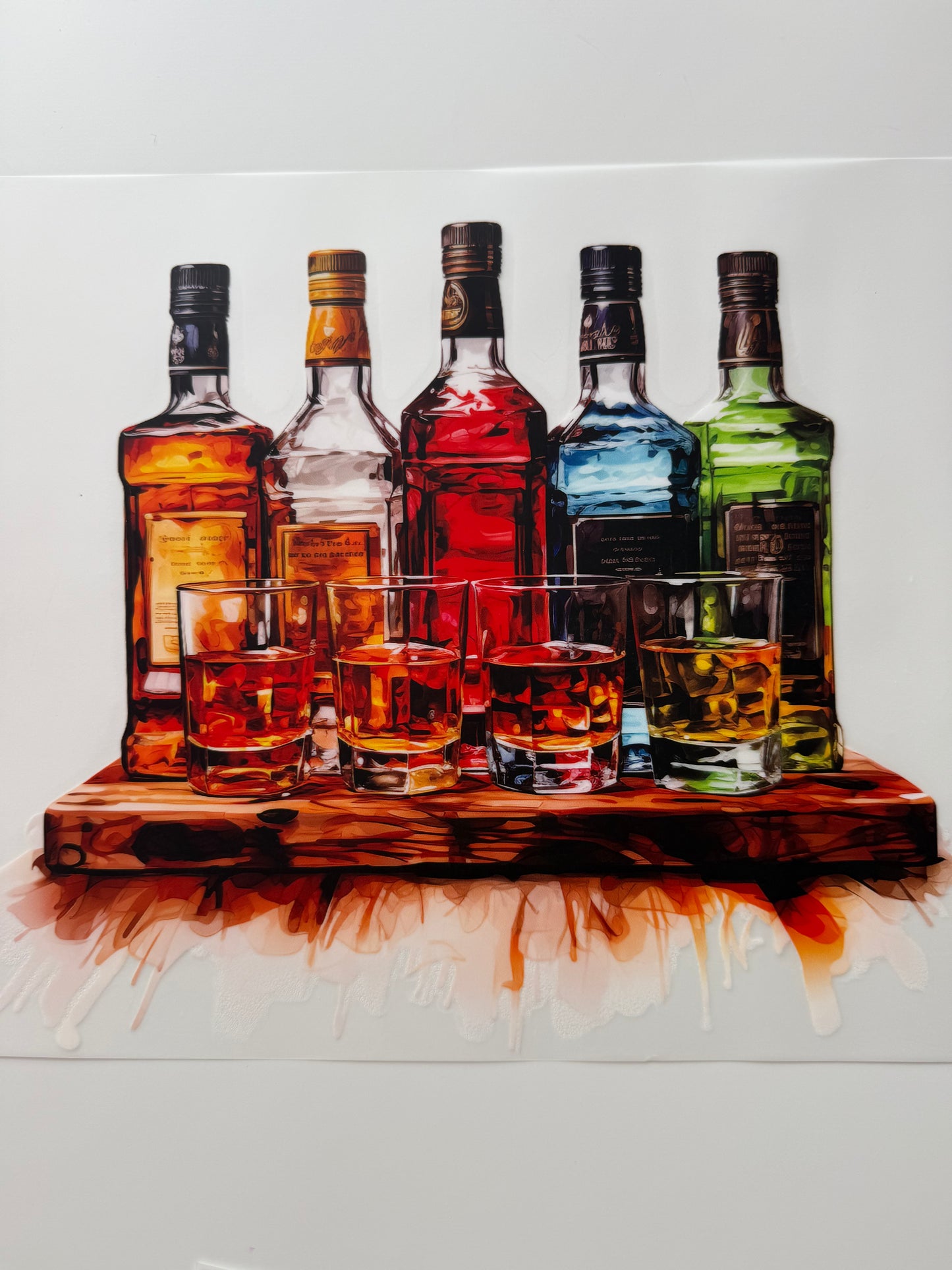 Textil-Sticker Drink