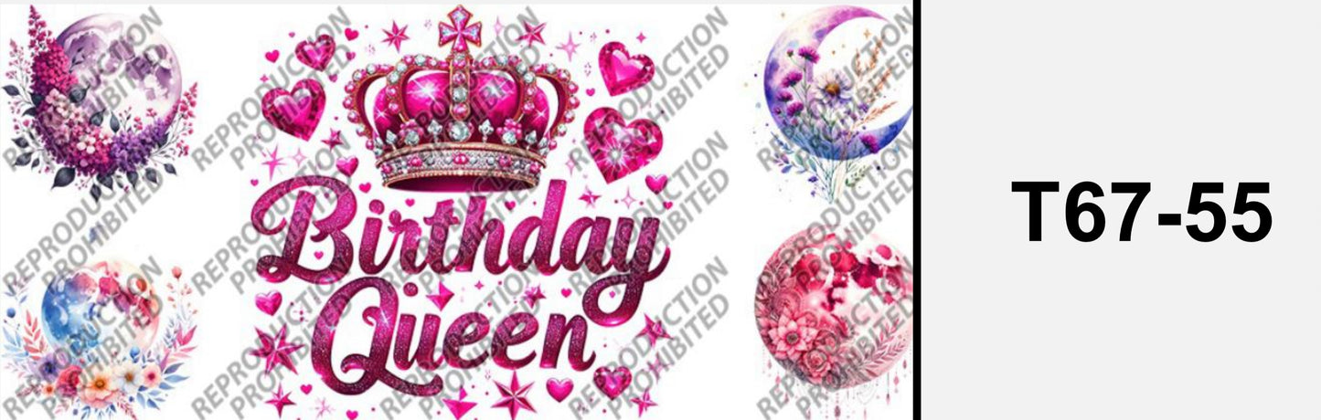 Birthday Queen T67-55
