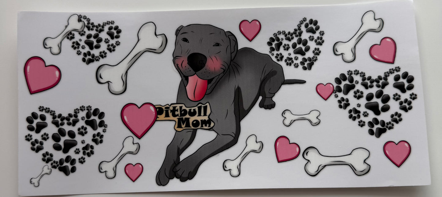 Hunde Mom Pitbull