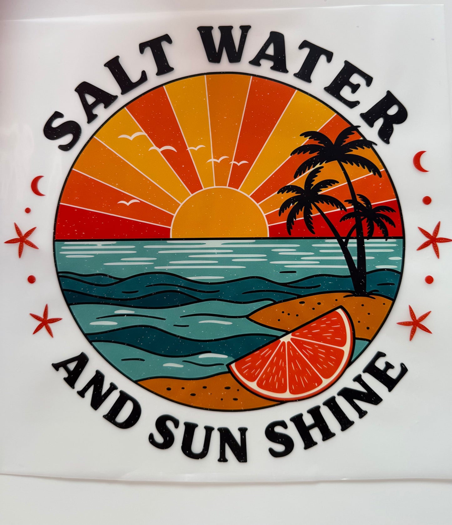 Salt water and sunshine