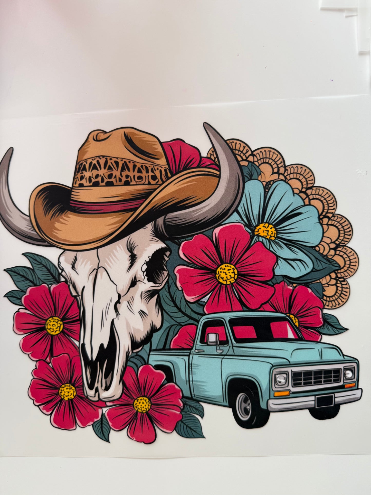 Wild West and flowers
