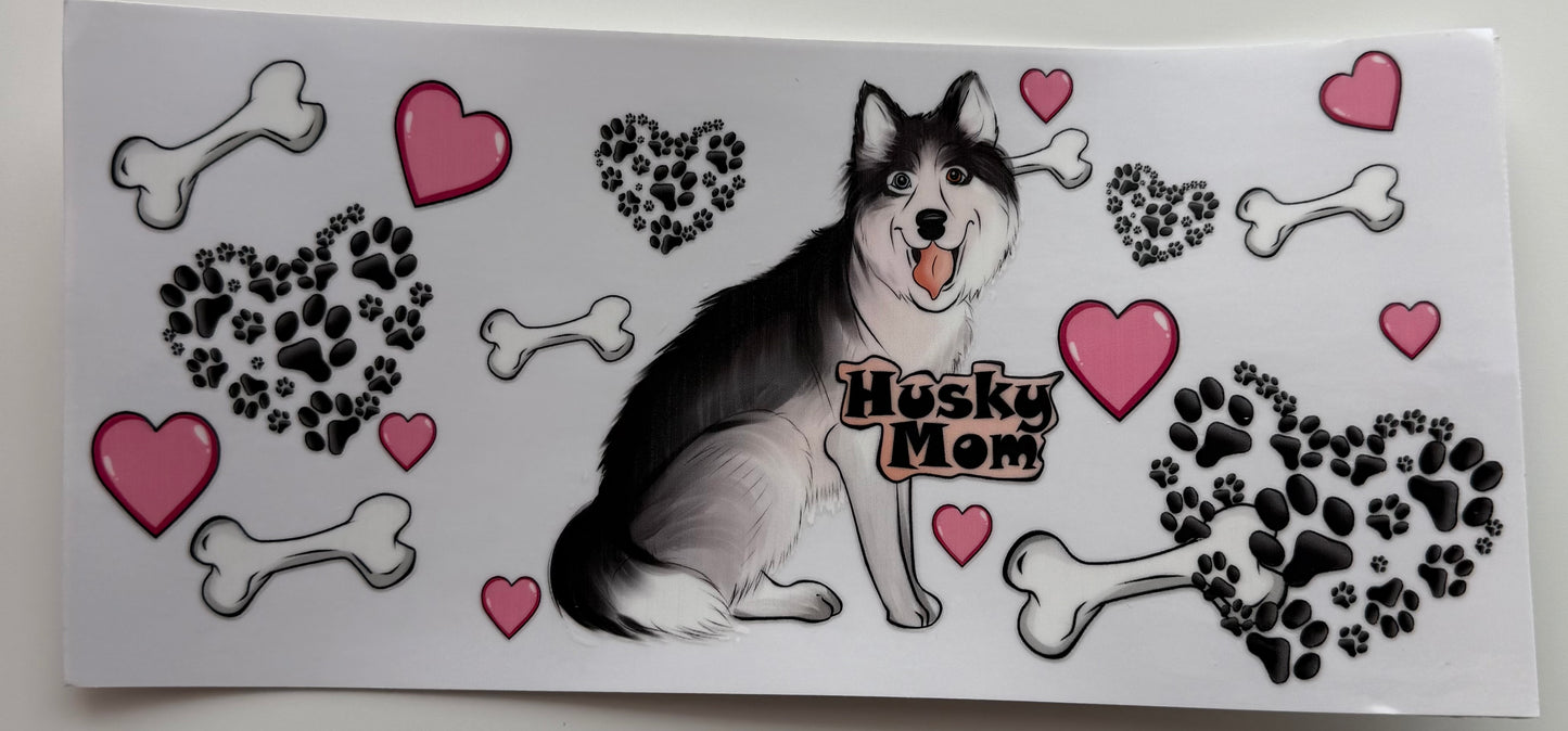 Hunde Mom Husky
