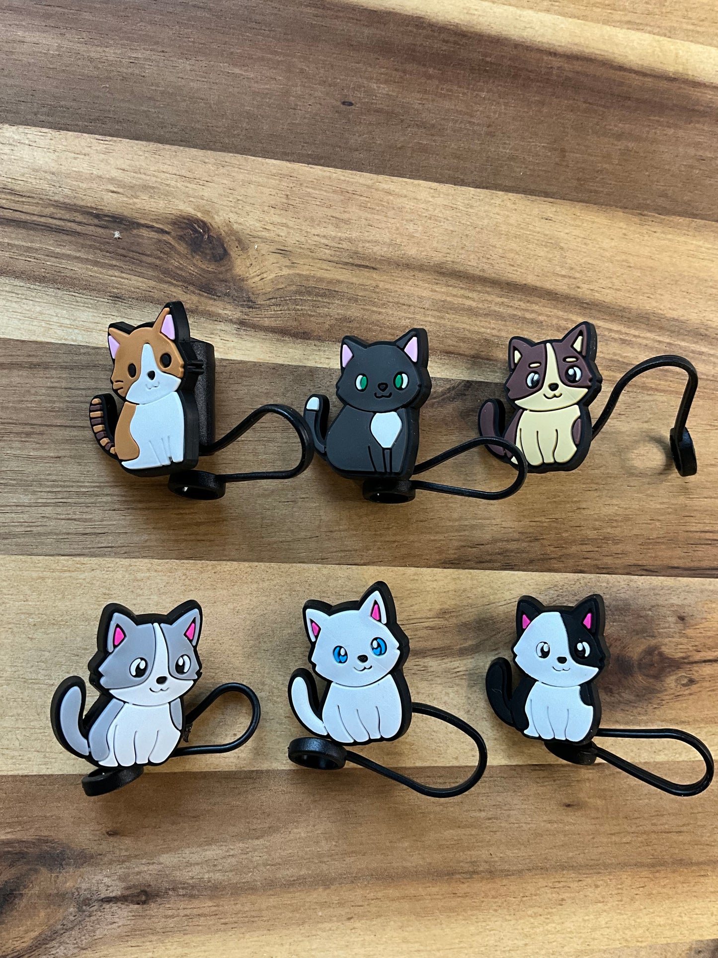 đ± SĂŒĂe Katzen-Strohhalmabdeckungen â fĂŒr dein perfektes Trinkglas-Upgrade!