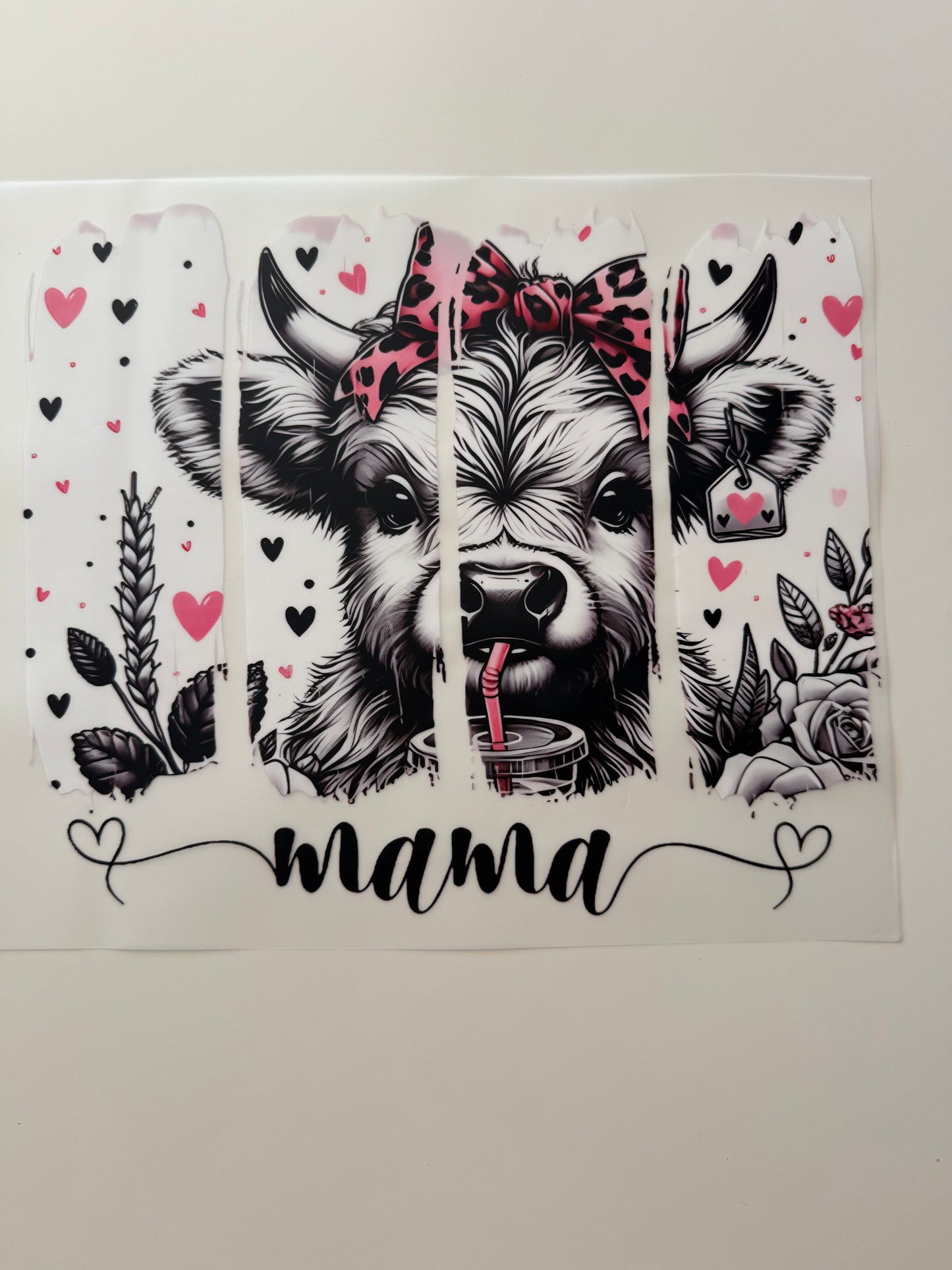 Mama 🤍🖤cow