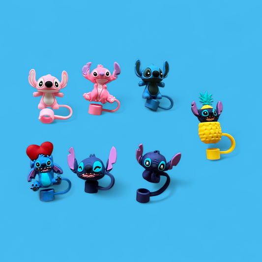 💙💗 Alien-Teddy Trinkhalmabdeckungen – Sommer & Fun Edition 💗💙