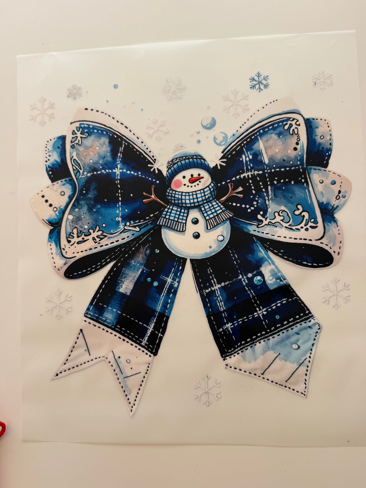 Snowman bow
