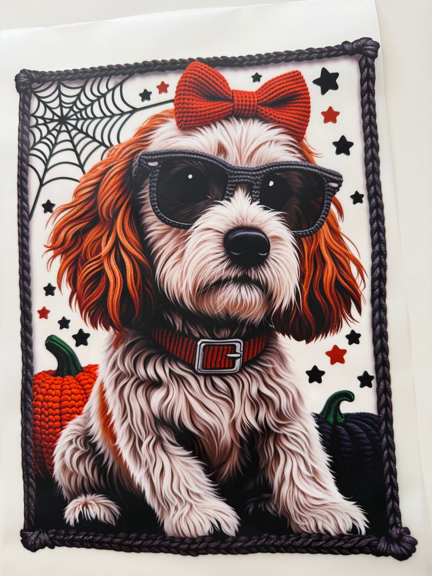 Textil-Sticker Dog