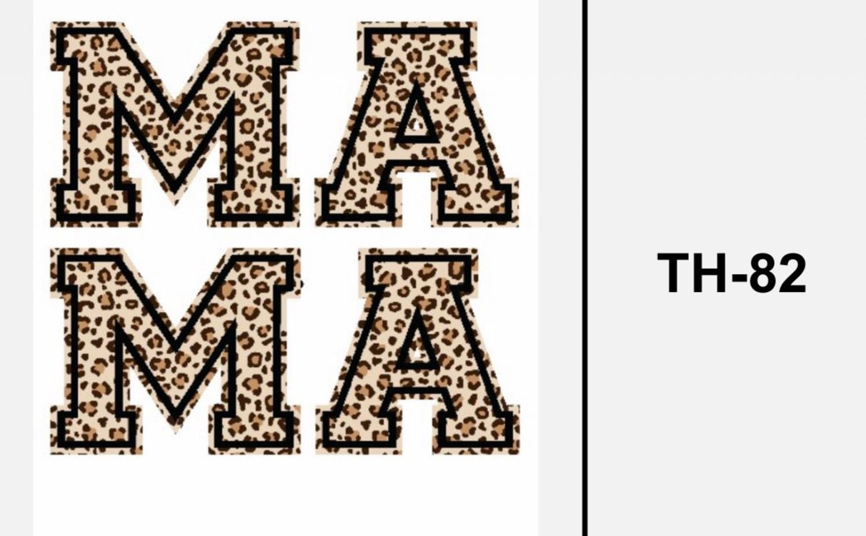 Mama Leo - Textil Sticker