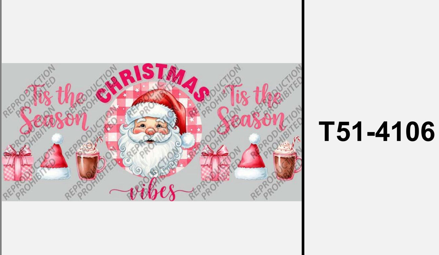 Christmas vibes pink