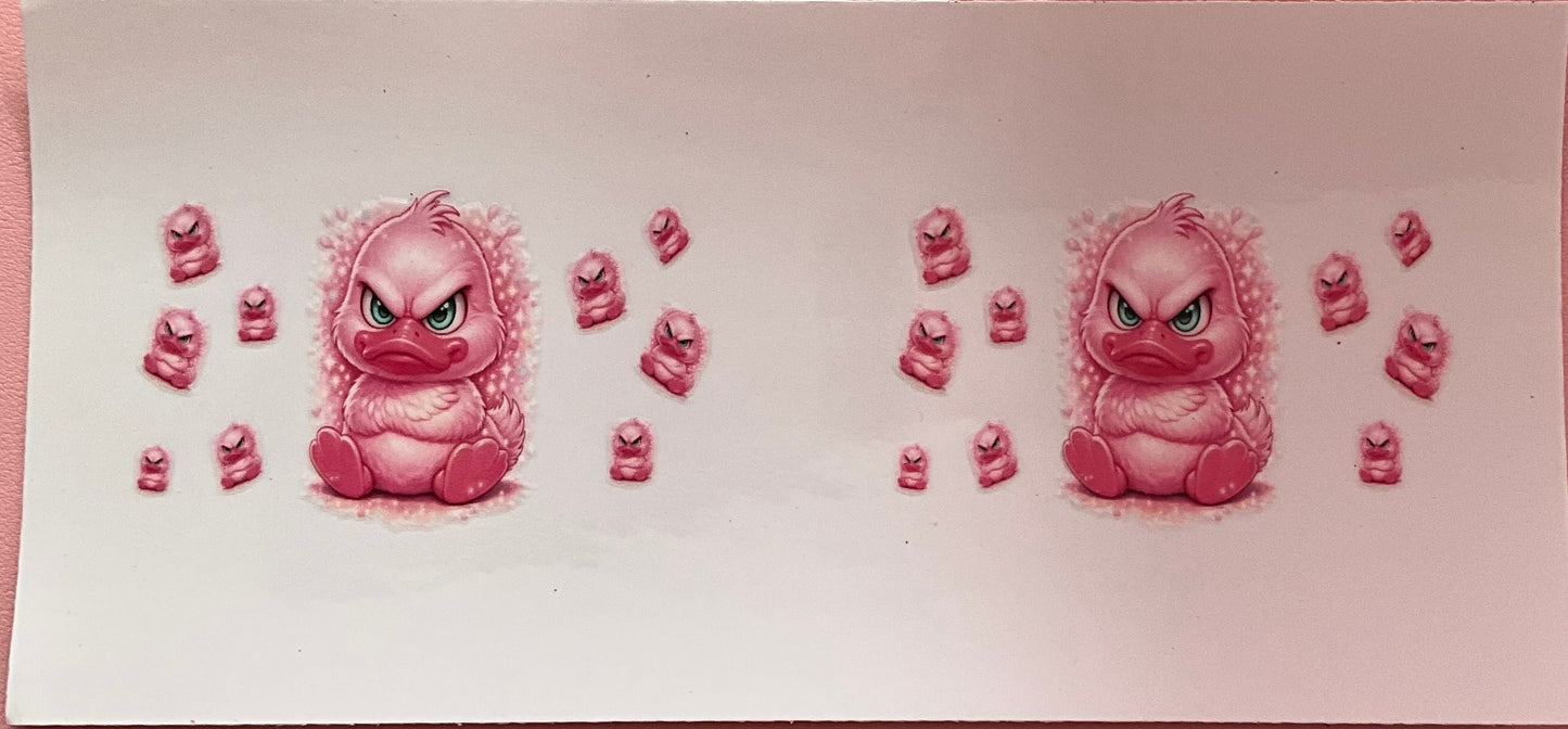 Grumpy Duck pink