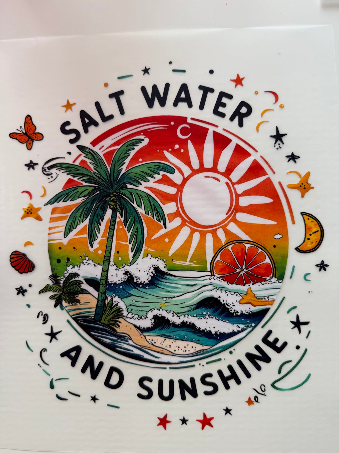 Salt water and sunshine
