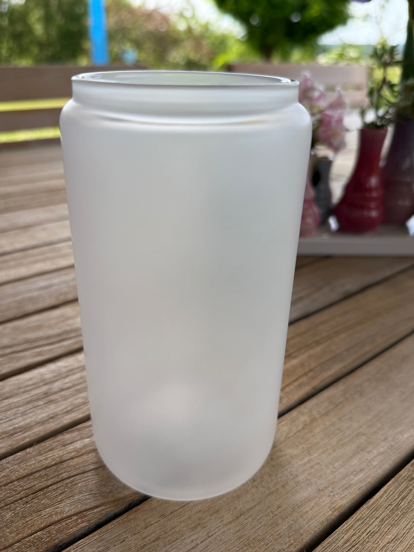 Velvet Matt – Trinkglas 470 ml inkl. Wunschsticker