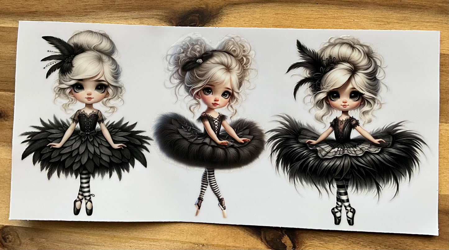 167 girl black swan