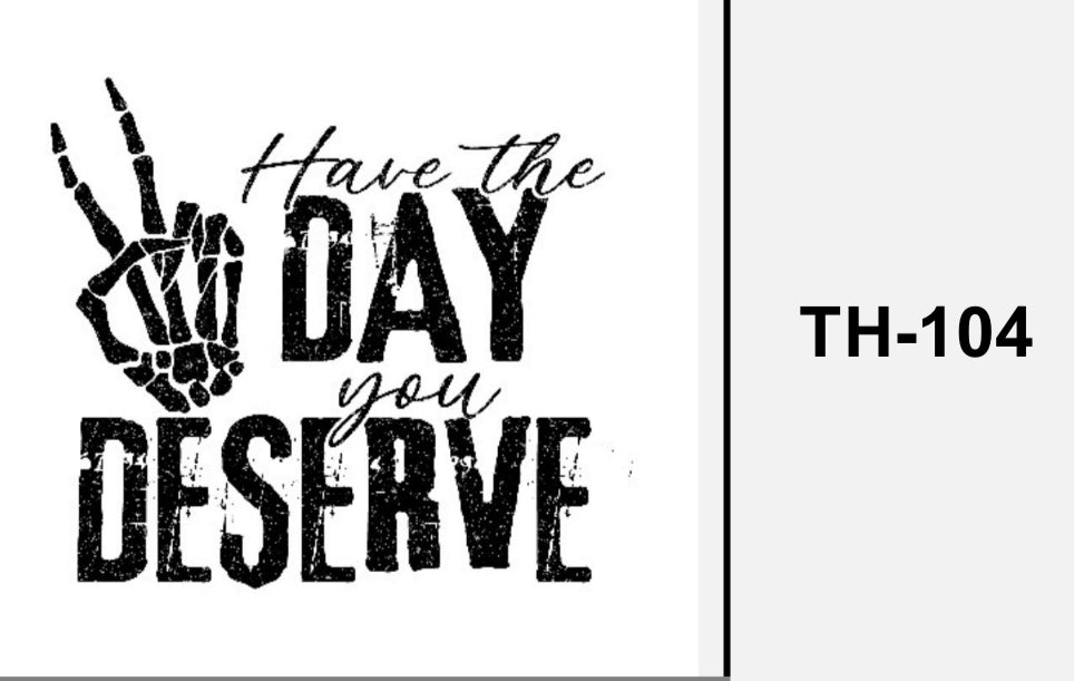 Single Sticker ca.10 mal 10 cm TH-104