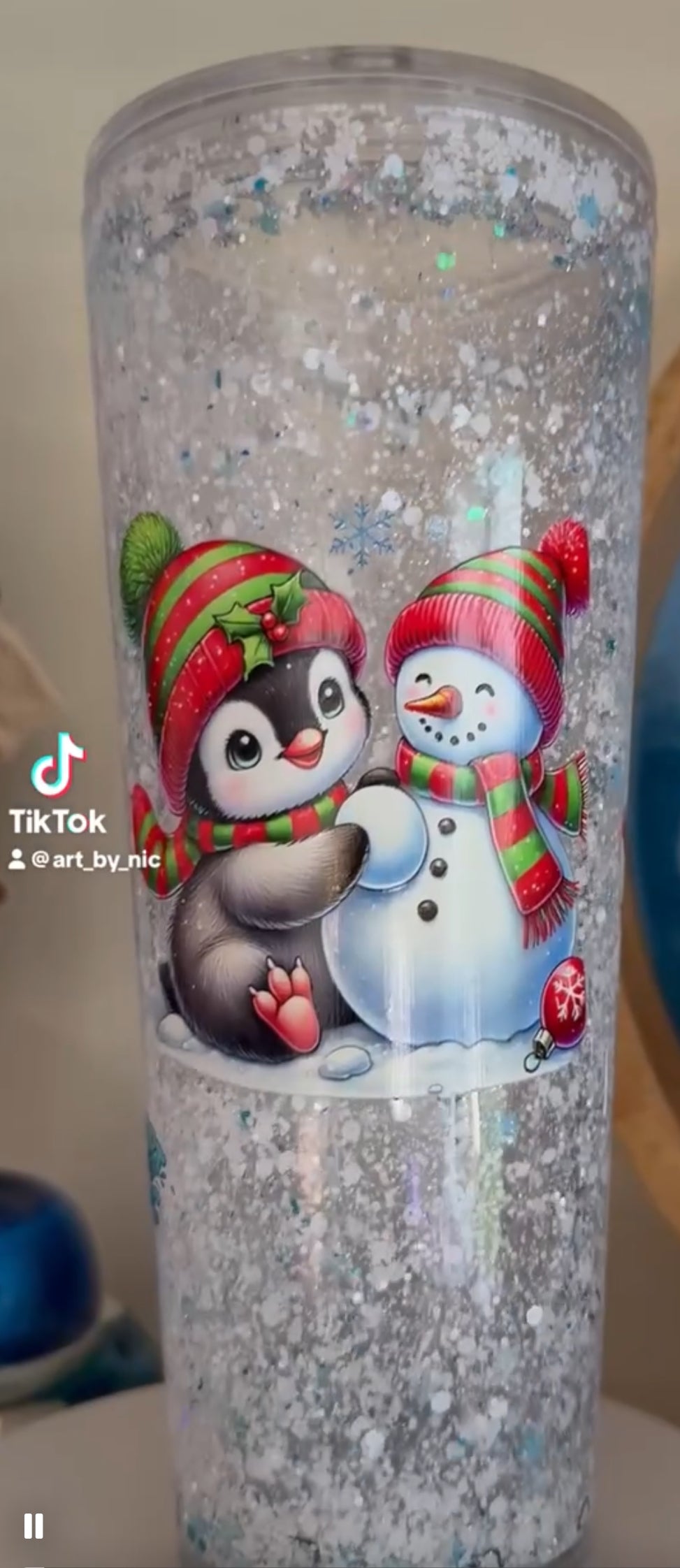 SNOW Glob live Cup/Becher bitte Sticker im Shop dazu buchen 💕