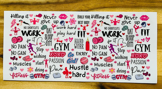 155 GYM Fitness no pain no gain