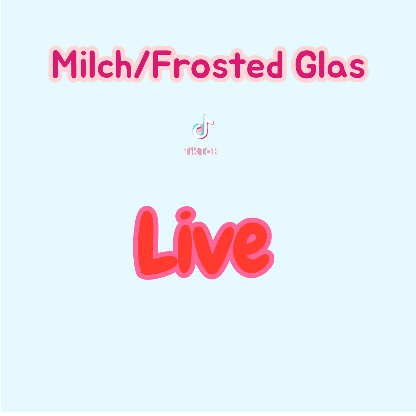 Grundglas ❄️ Gefrostetes Glas – dein Grundglas in Milchglas-Optik