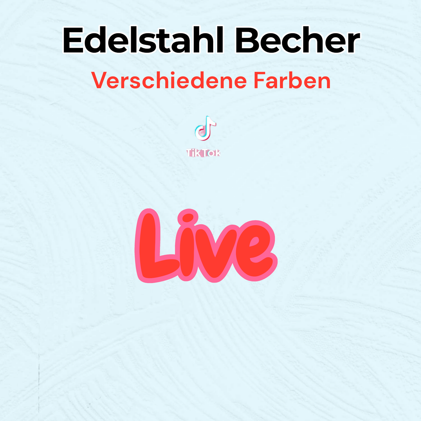 Edelstahl Becher Basis
