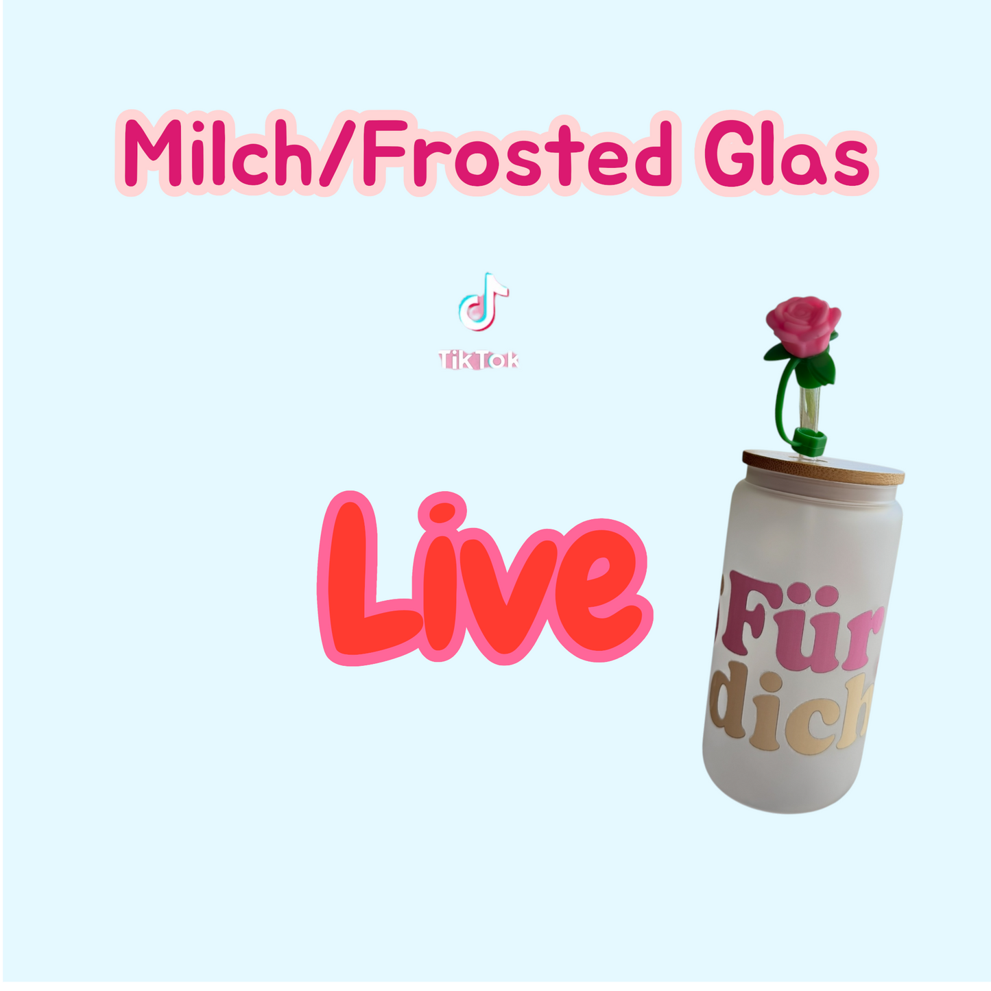 Grundglas ❄️ Gefrostetes Glas – dein Grundglas in Milchglas-Optik