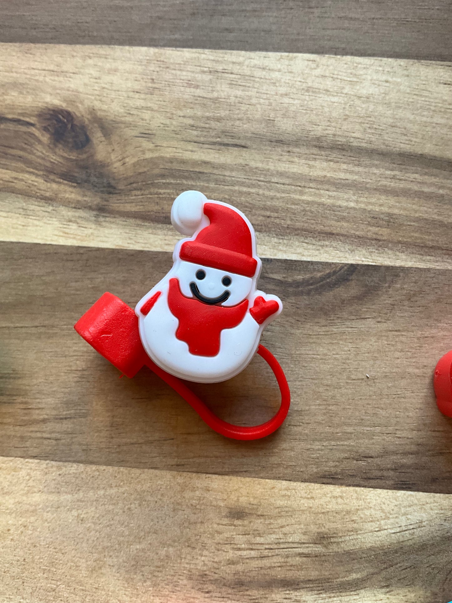 🎄🎅 Trinkhalm-Abdeckungen im Weihnachtsdesign – für festliche Drinks!