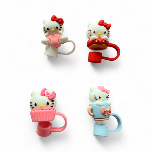 🎀🐱 Kitty Sweet Trinkhalmabdeckungen – Cute Edition 🐱🎀