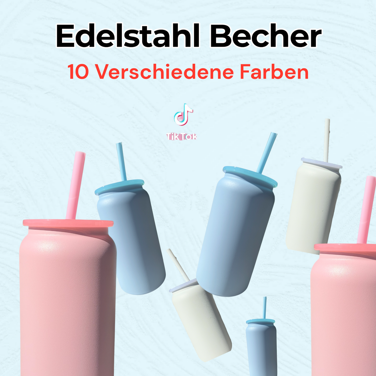 Art by Nic Edelstahl-Cup Nummer 2 | 470ml 💕